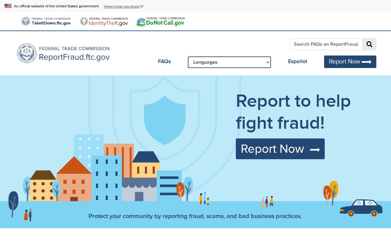 Los Banos neighbors FTC fraud reporting resource